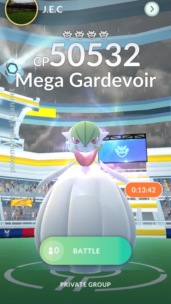 Mega Gardevoir Raid Boss Pokemon Go