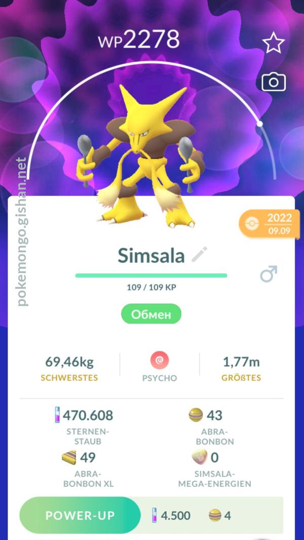 Alakazam - Pokedex: Pokemon GO - Millenium