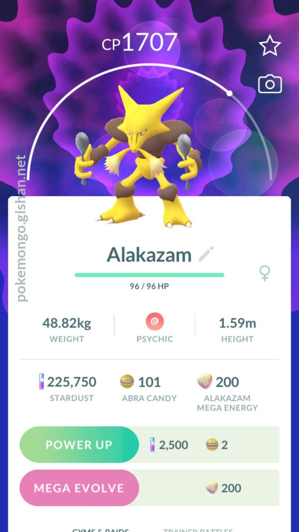 Mega Alakazam, Pokédex