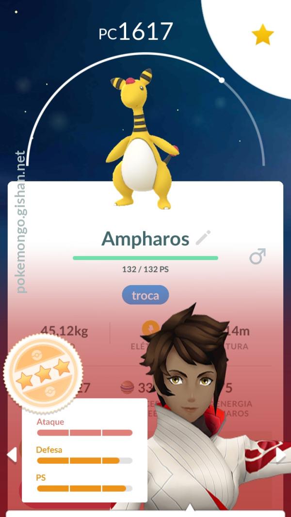 Ampharos - #181 -  Pokédex