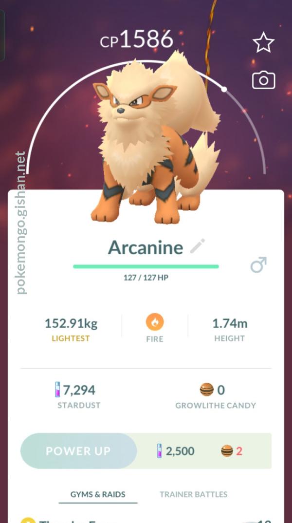 Arcanine raid boss hotsell