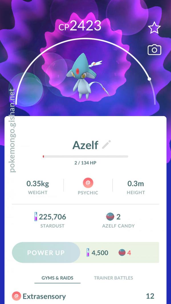 Azelf - Pokemon Go