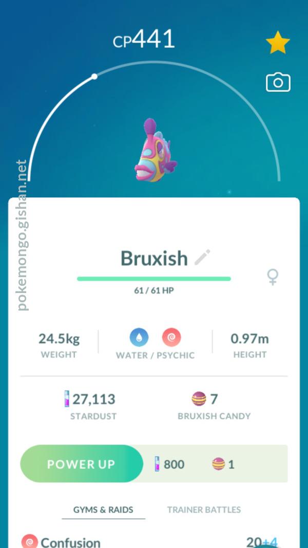 Bruxish - Pokemon Go