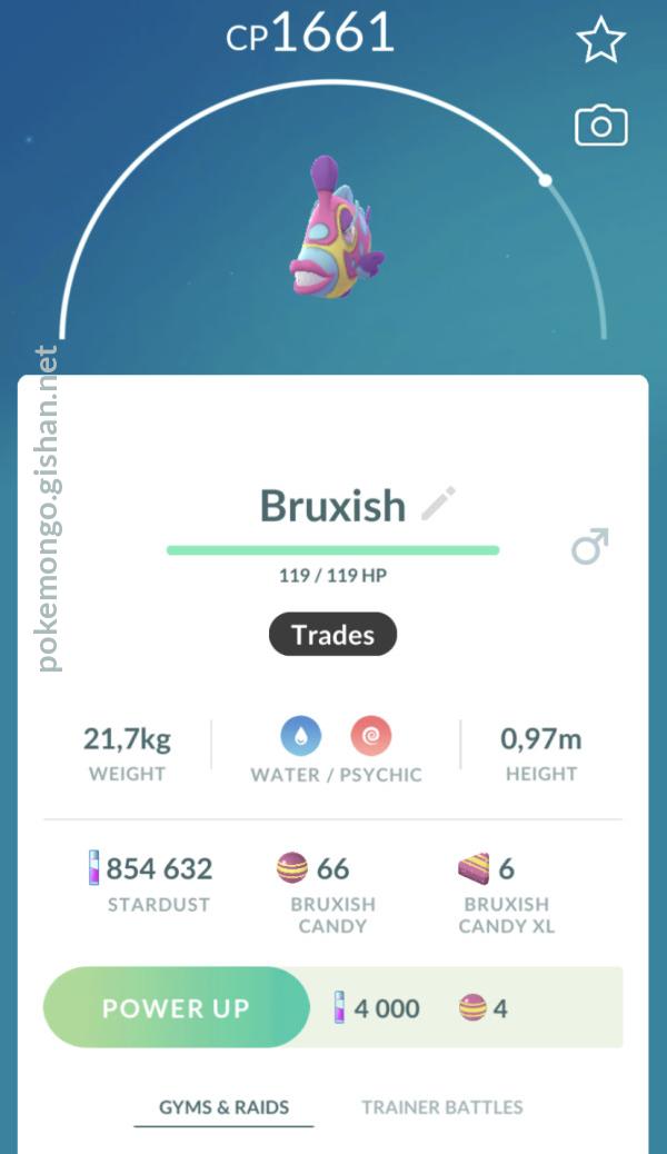 Bruxish - Pokemon Go