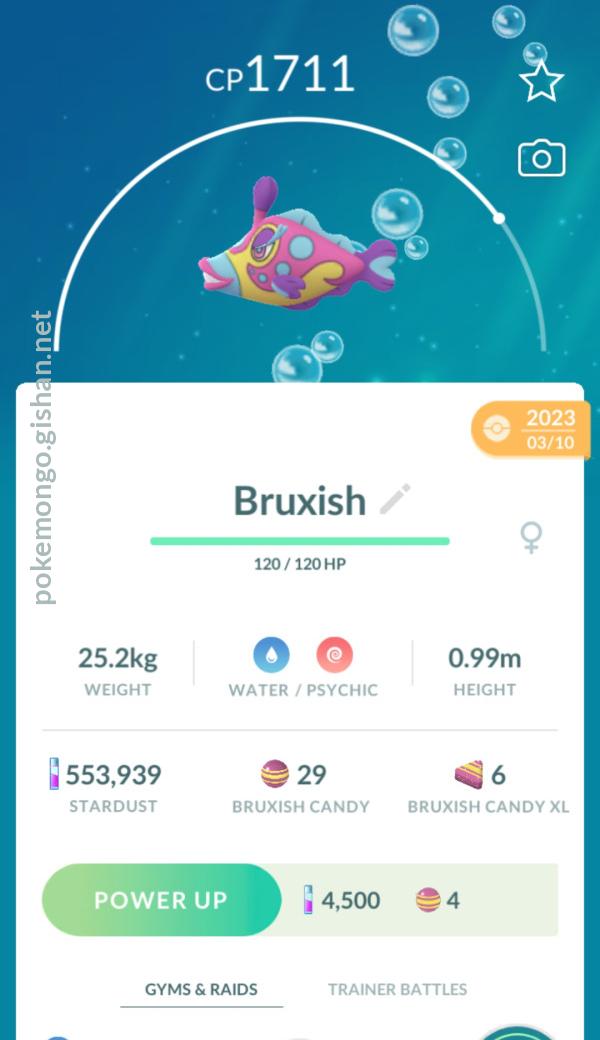 Bruxish - Pokemon Go