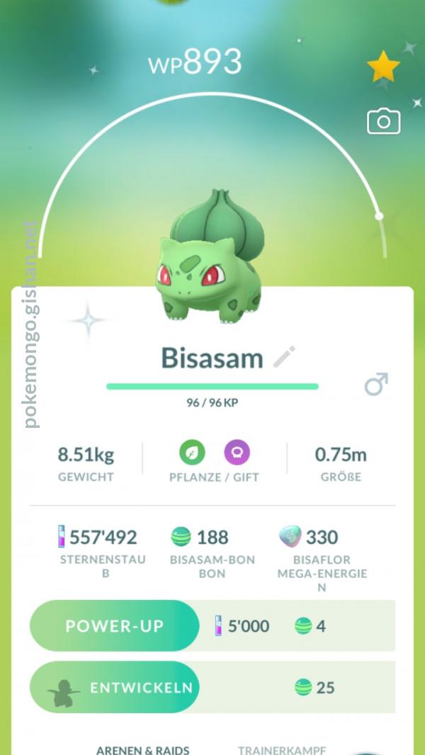 Shiny Bulbasaur 