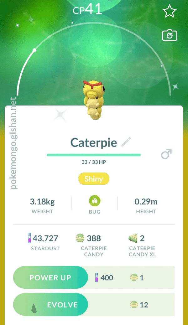 Caterpie - Pokemon Go