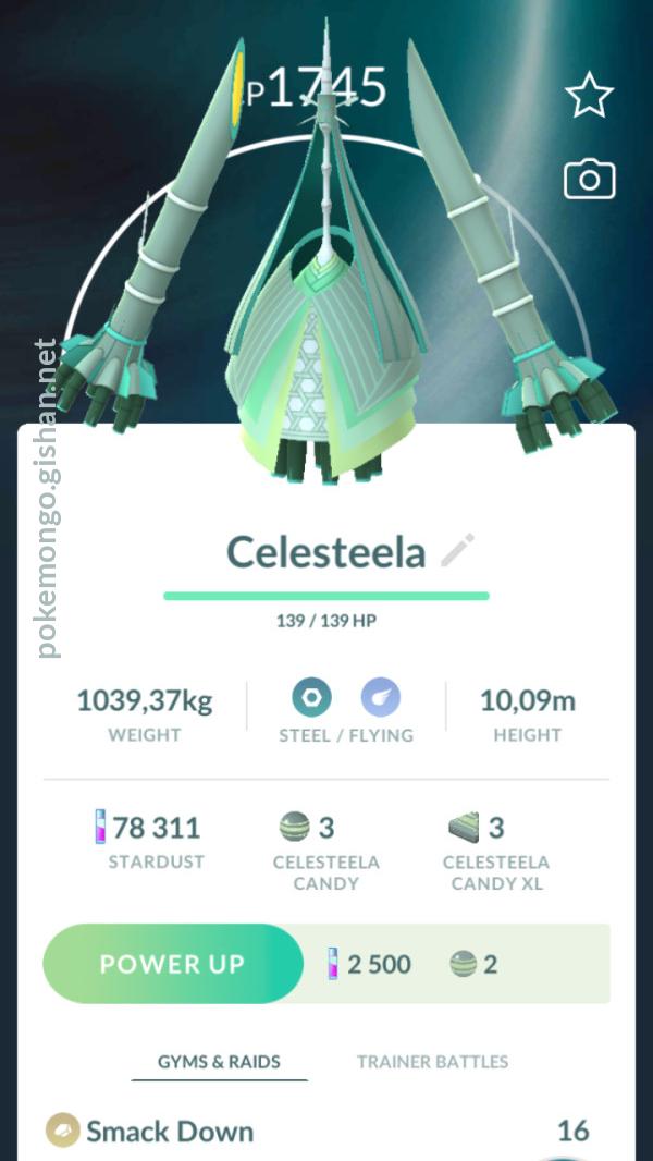 Best Way to Catch Celesteela is to Not Move #pokemongo #celesteela