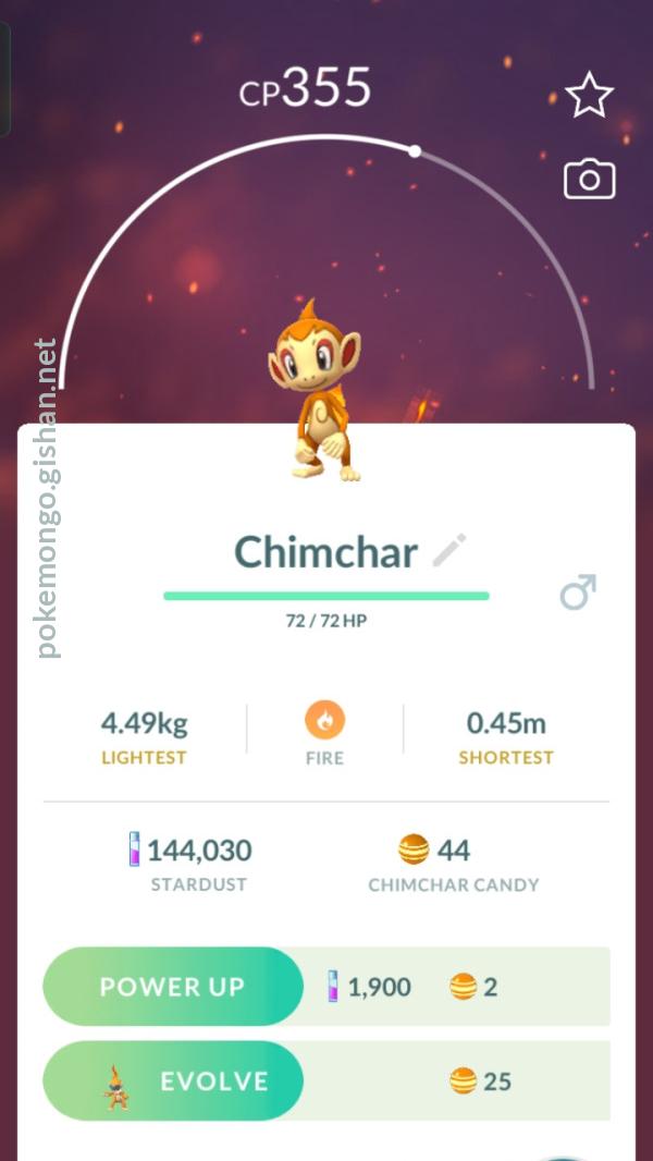 Chimchar - #390 -  Pokédex