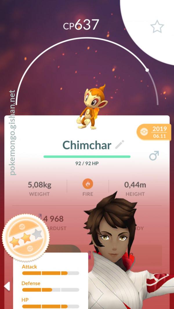 Chimchar - #390 -  Pokédex