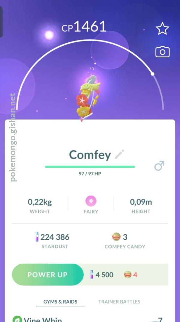 Comfey - Pokemon Go
