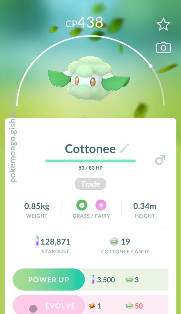 O evento Selva exuberante do Pokémon GO contará com Cottonee