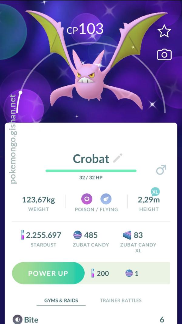 Pokemon go crobat weakness