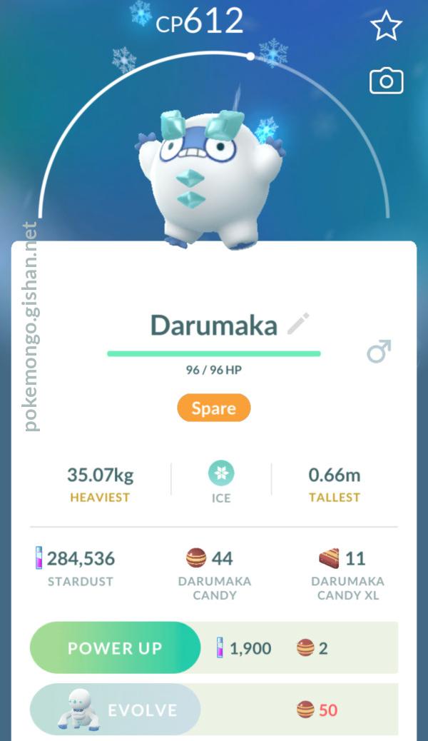 Galarian Darumaka Pokemon Go