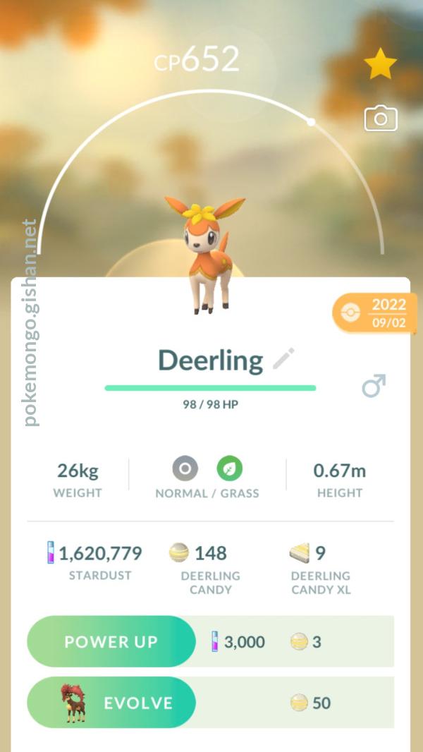 deerling evolution