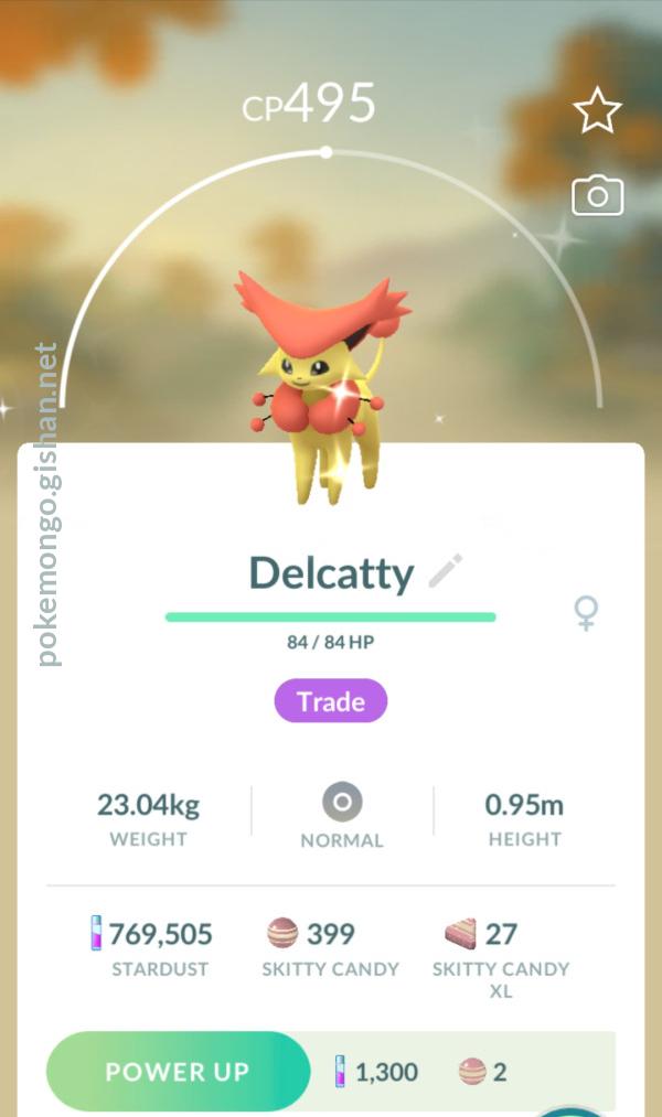 Shiny Delcatty - Pokemon Go