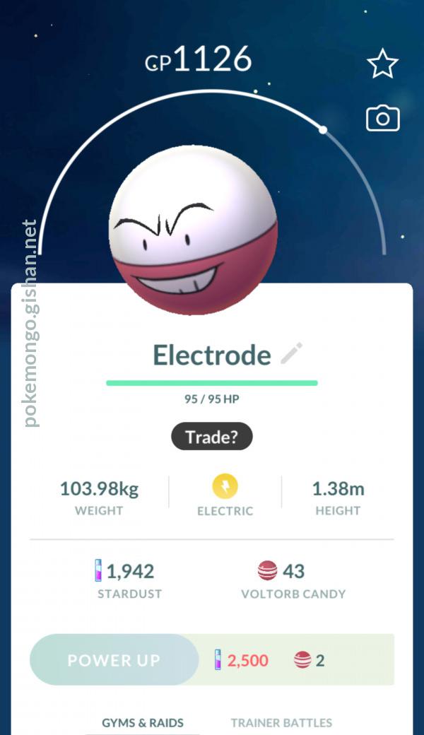 electrode pokemon