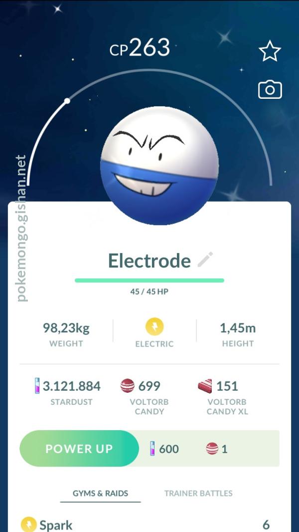 Hisuian Electrode ( Hisuian Voltorb Evolution ) Pokemon Trade Go