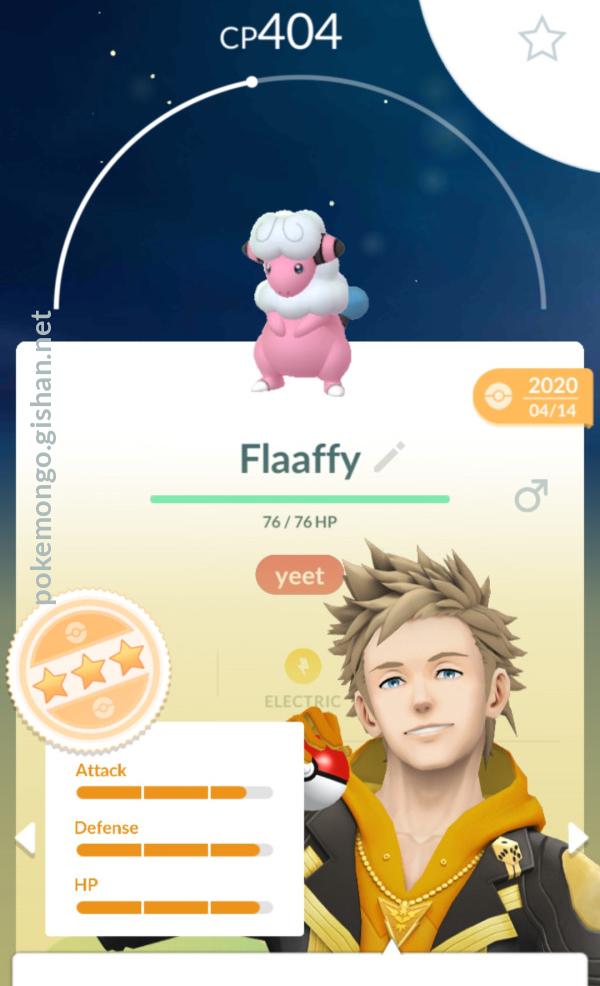 Pokémon GO - Time to get charged up! 😤⚡ Evolve Flaaffy