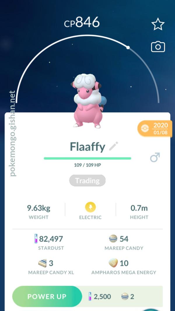 Pokémon GO - Time to get charged up! 😤⚡ Evolve Flaaffy