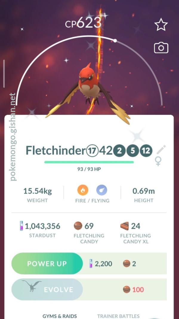 Fletchinder, Pokémon