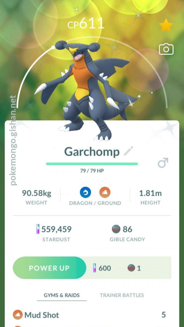 pokemon shiny mega garchomp