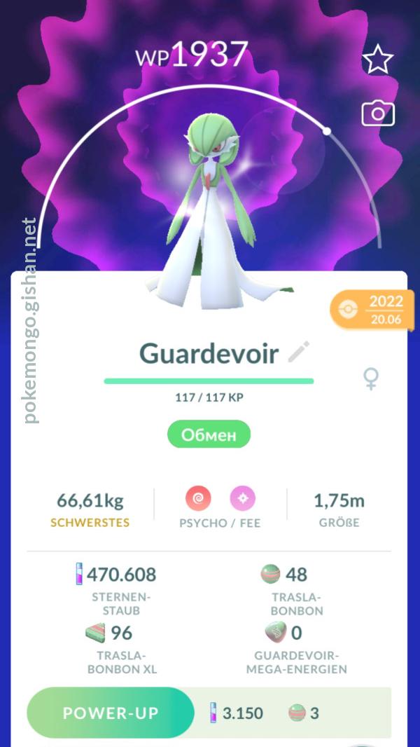 Gardevoir (Pokémon) - Pokémon Go