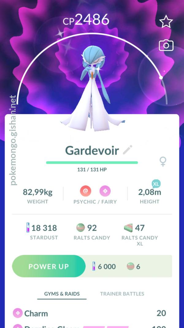 Pokemon Shiny Gardevoir