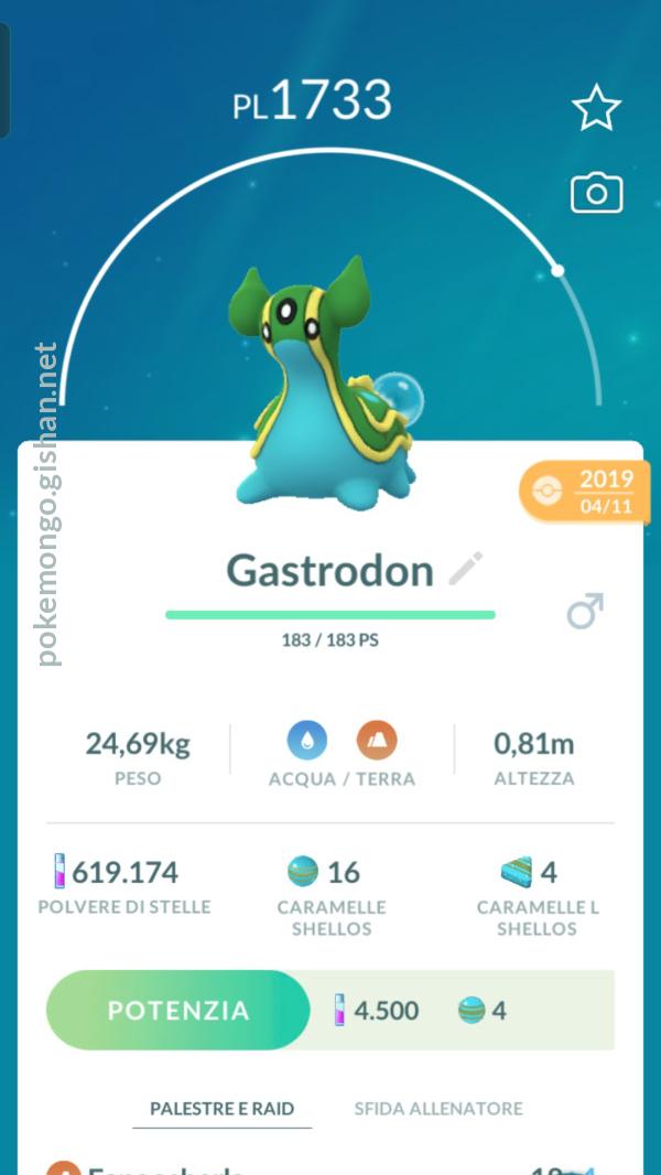 Gastrodon - Pokemon Go