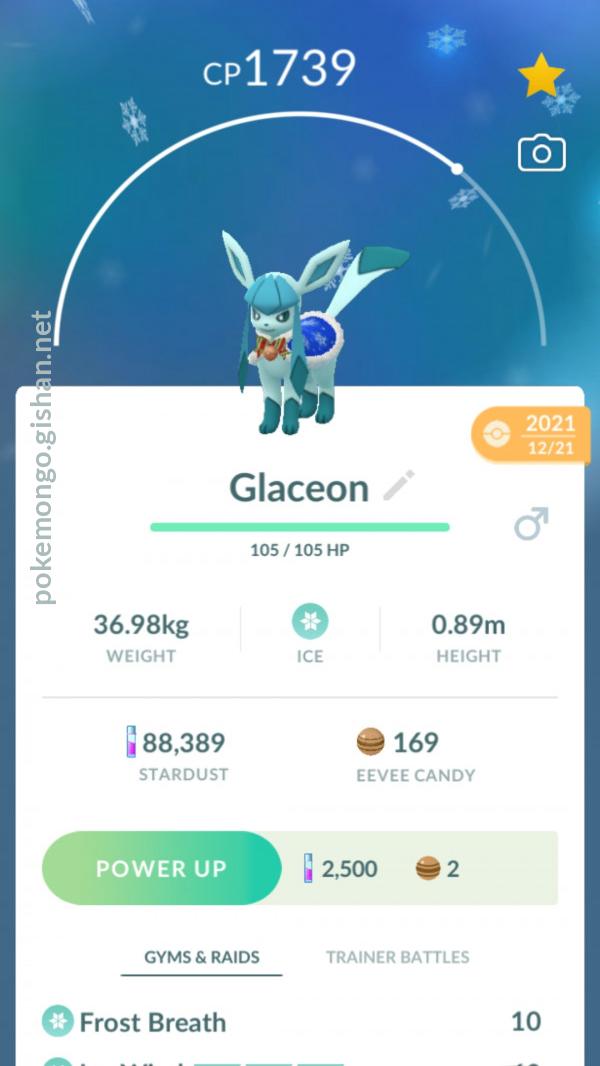 Glaceon Pokemon Go