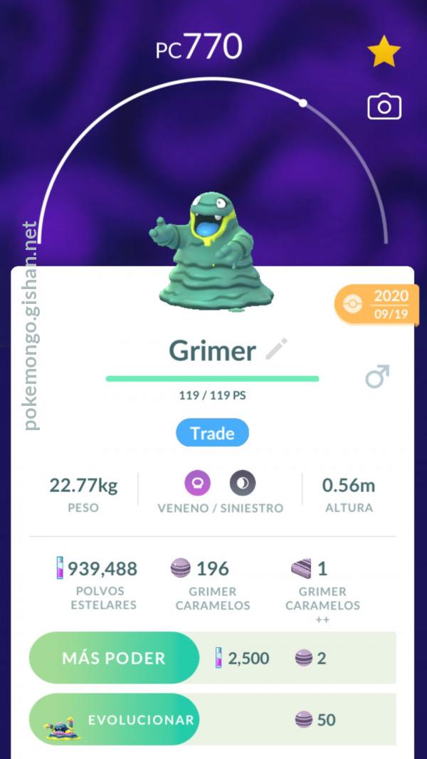 Grimer, Pokémon