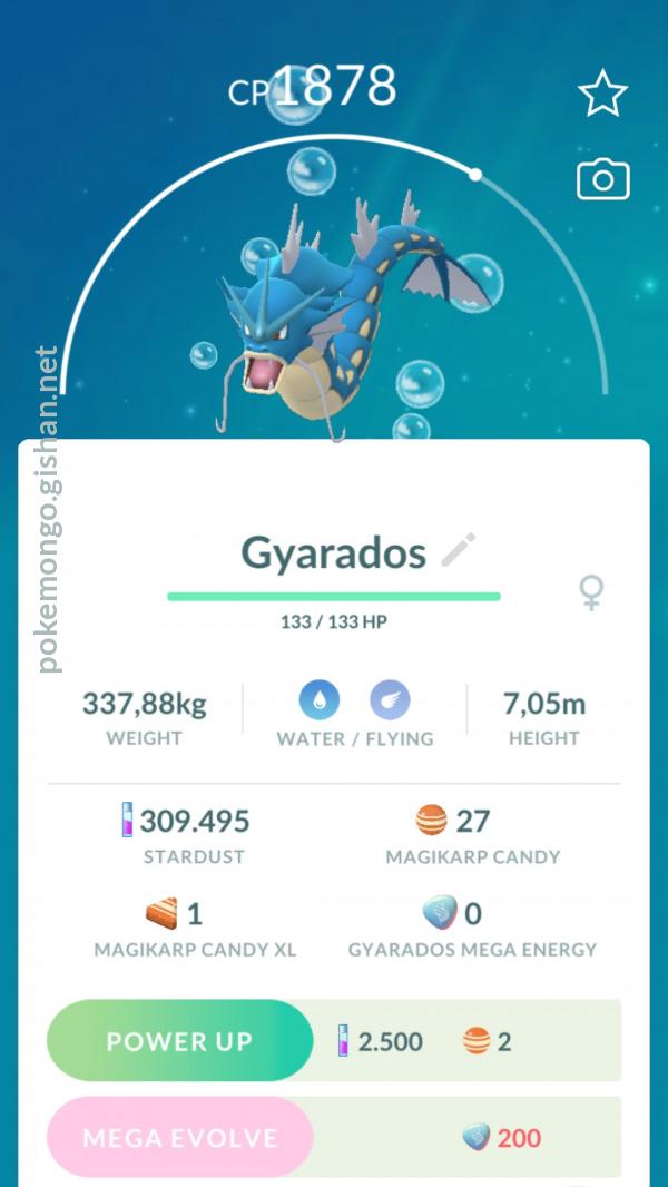 Gyarados - Pokemon Go