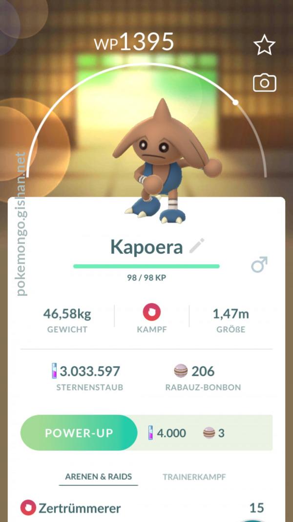 Hitmontop - Pokemon Go