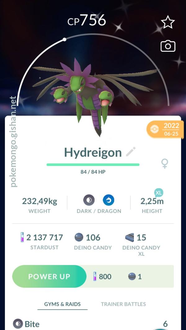 Hydreigon - #635 -  Pokédex