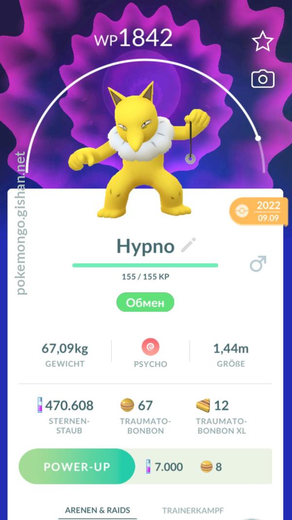 Hypno raid outlet boss