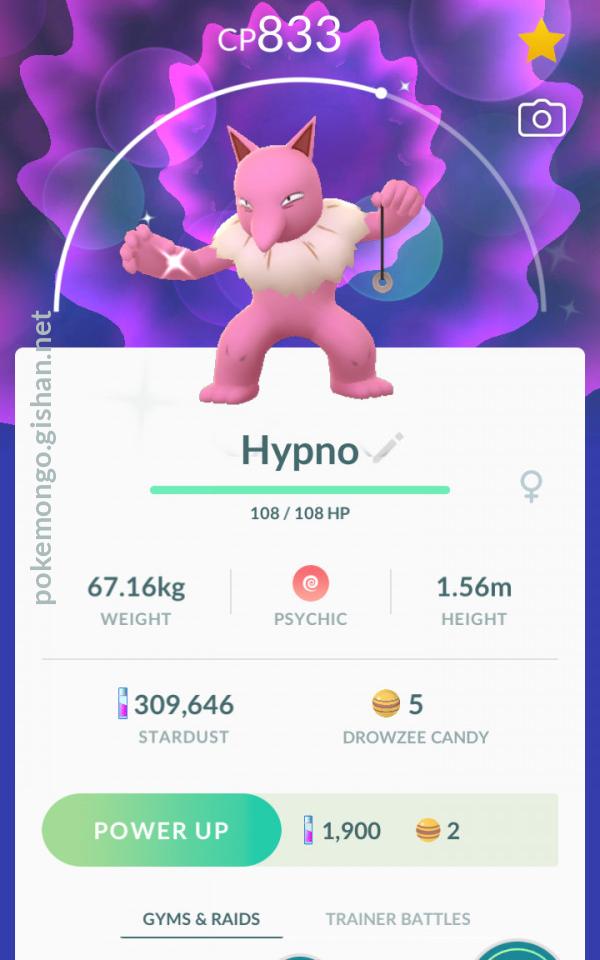 Hypno - Pokemon Go