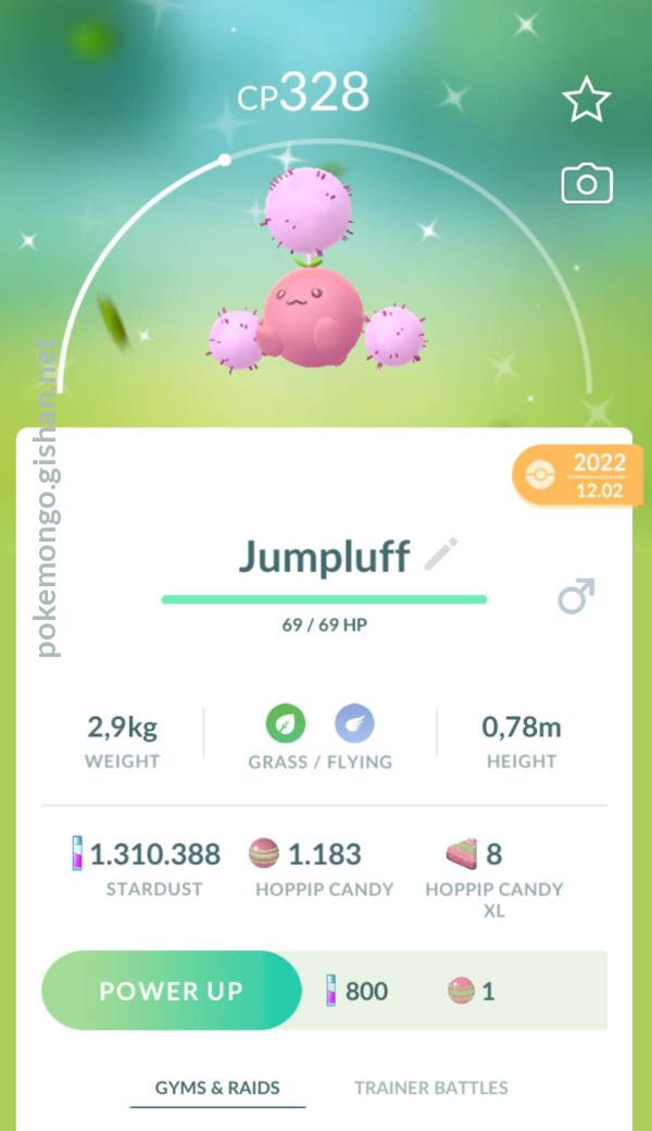 Shiny Jumpluff - Pokemon Go