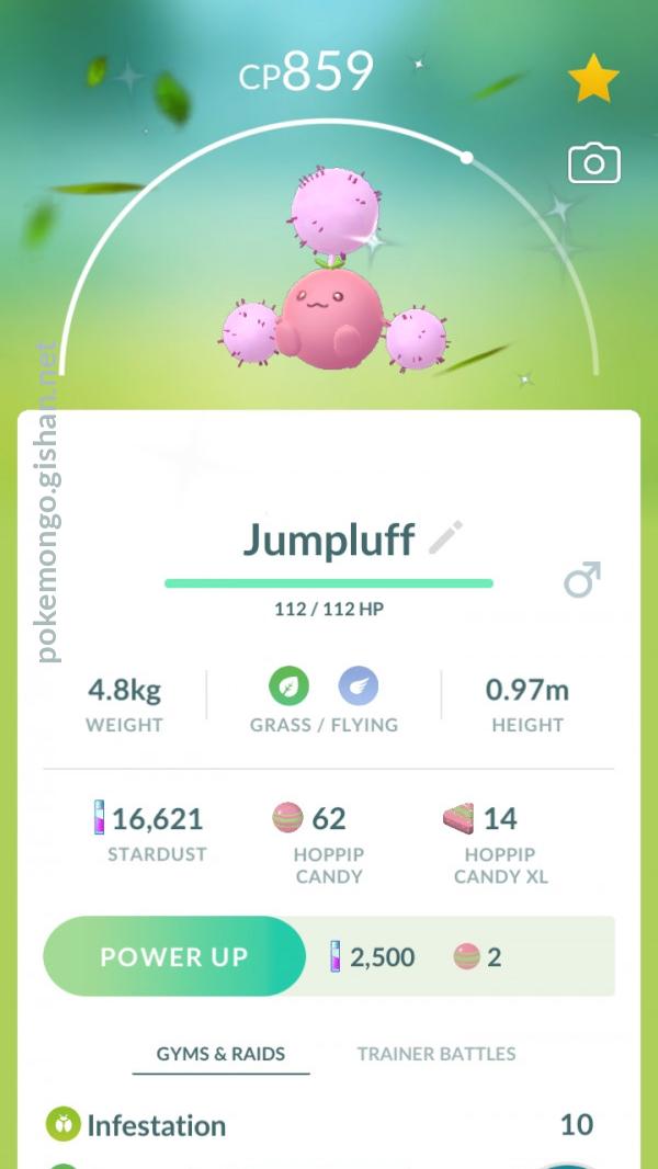 Jumpluff - Pokemon Go