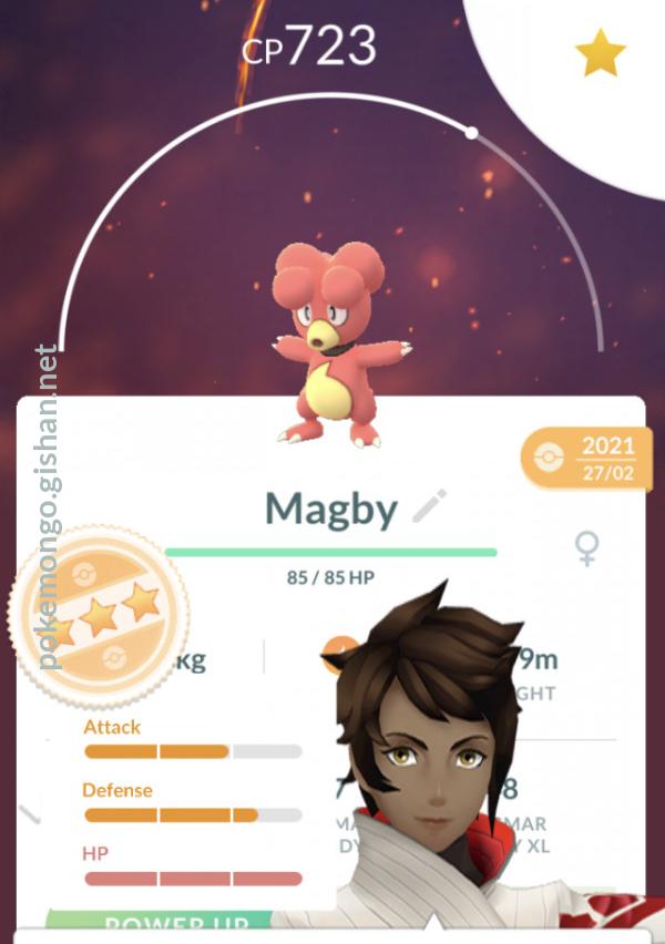 Magby Pokemon Go