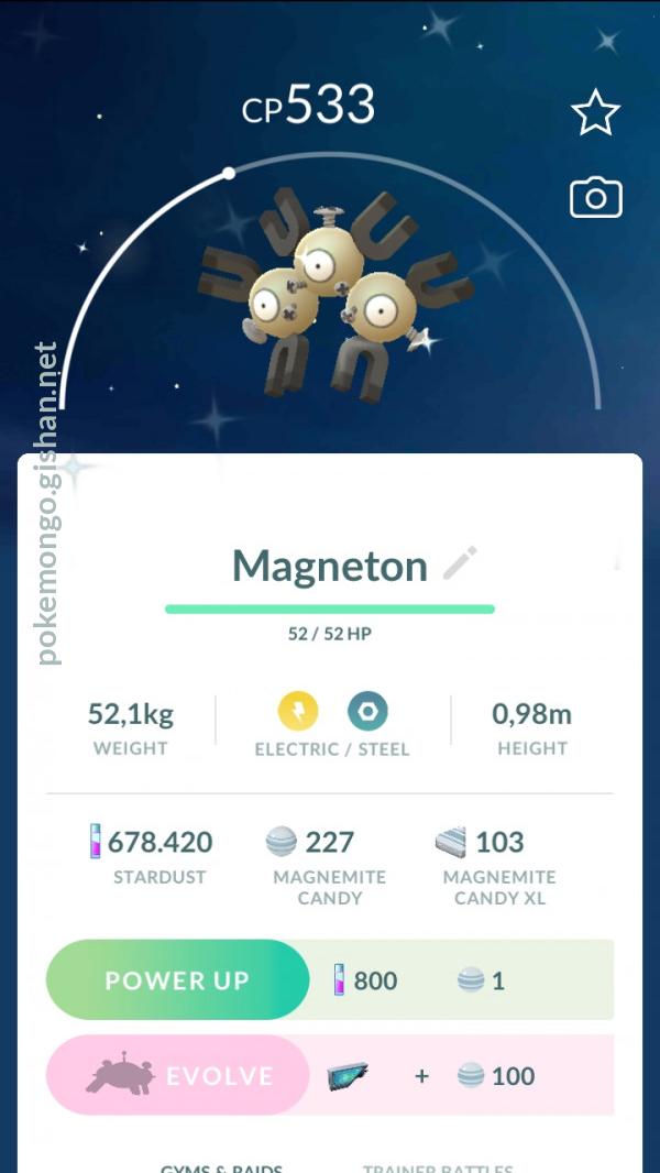 Magneton, Pokémon