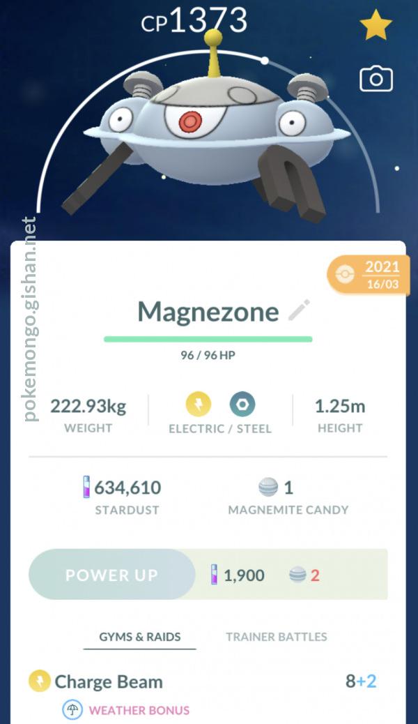 magnezone pokemon go