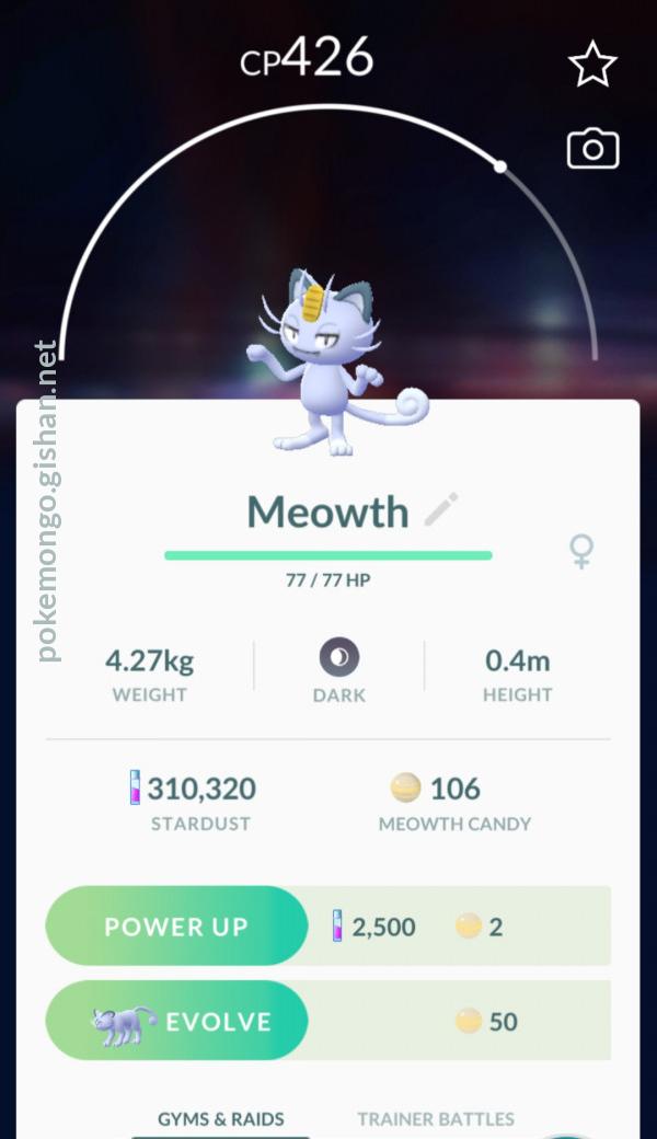 Meowth - Alola Form (Pokémon) - Pokémon GO