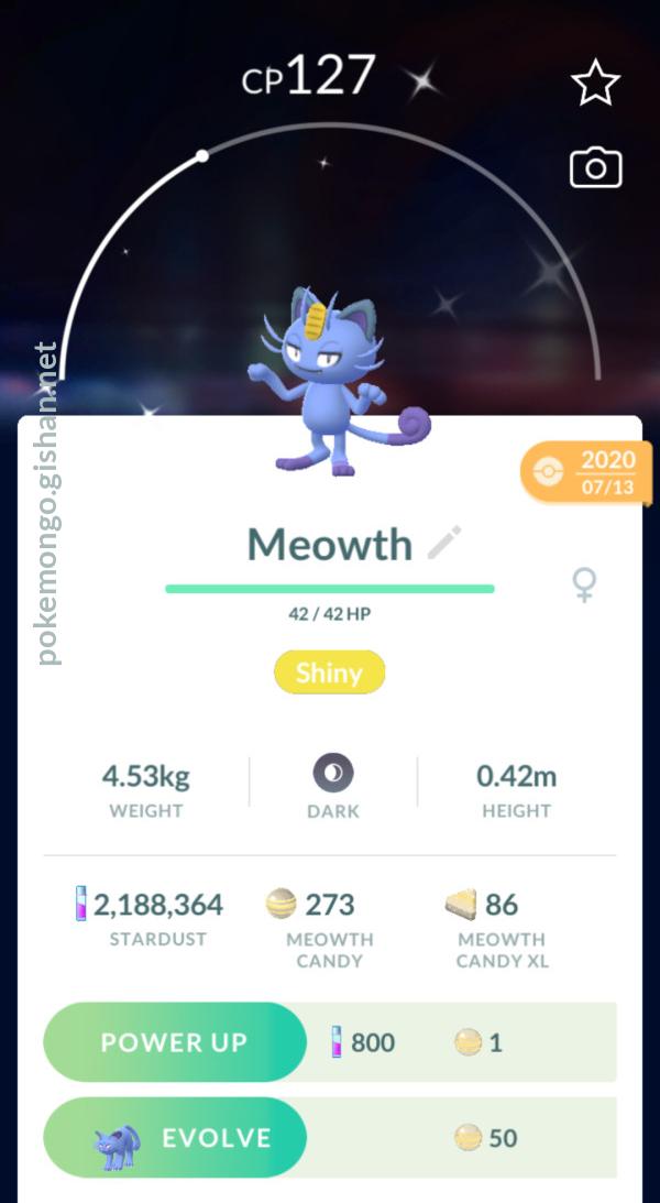 Meowth - Pokemon Go