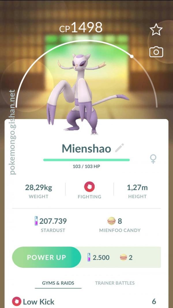 Pokemon GO Mienshao: Best Moveset For PVP - Is Mienshao Any Good?