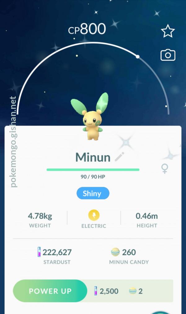 Minun - Pokemon Go