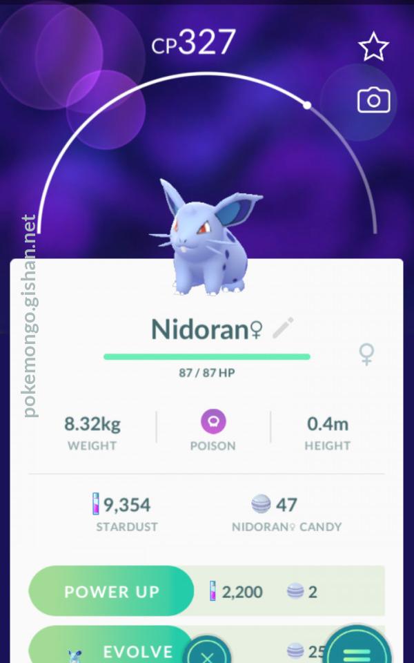 Nidoran♀ - Pokemon Go