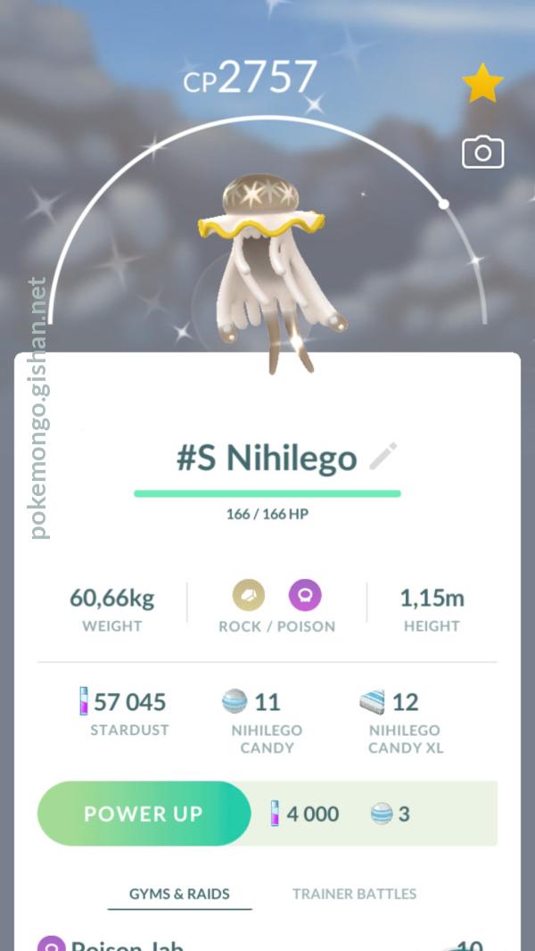 Pokémon GO Shiny Nihilego – Mini Account (Read Describe) - PoGoFighter