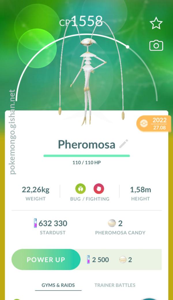 Pheromosa Pokémon Go: Raid Guide - IMDb