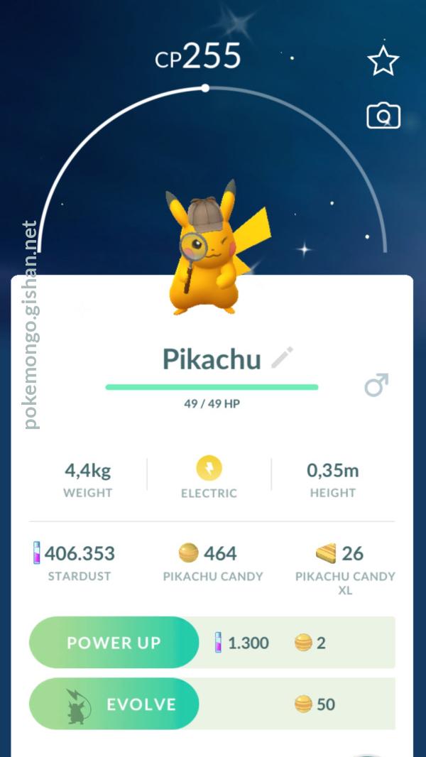 Shiny Pikachu - Pokemon Go