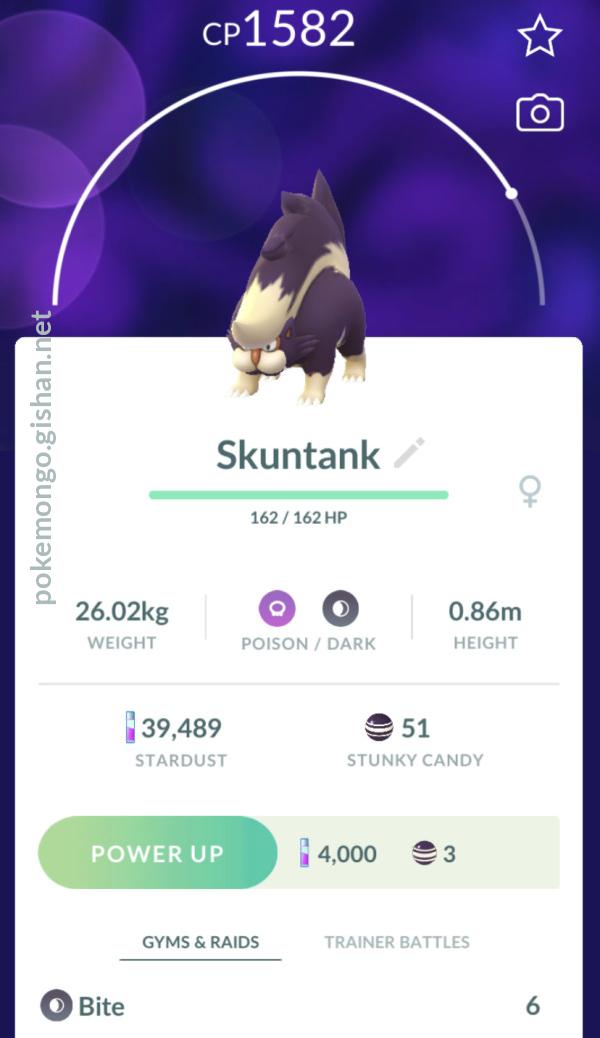 Skuntank - Pokemon Go